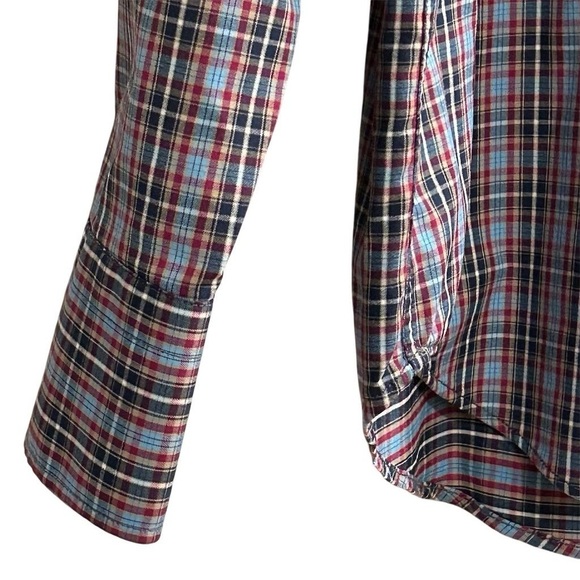 Peter Millar Men's Plaid Button-Down Shirt Multicolor Size L Long Sleeve - Picture 5 of 13